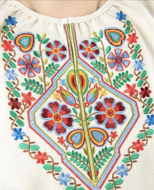 Вишиванка жіноча, натуральна